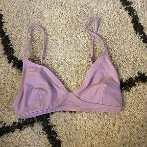 Lilac Bikini Top
